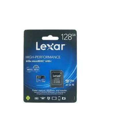 Lexar 128GB High-Performance 633x microSDHC/microSDXC UHS-I Card