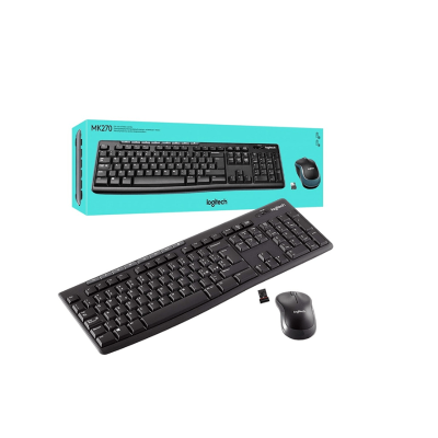 Logitech Wireless Combo MK270 – Keyboard and mouse set – 2.4 GHz