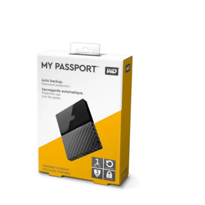 WD – 1TB – My Passport – Portable External Hard Drive