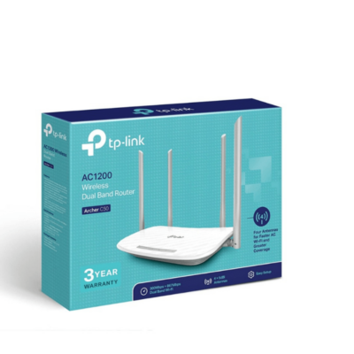 TP-Link Archer C50 AC1200 Dual Band Wireless Cable Router